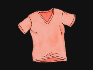 V shaped Tshirt